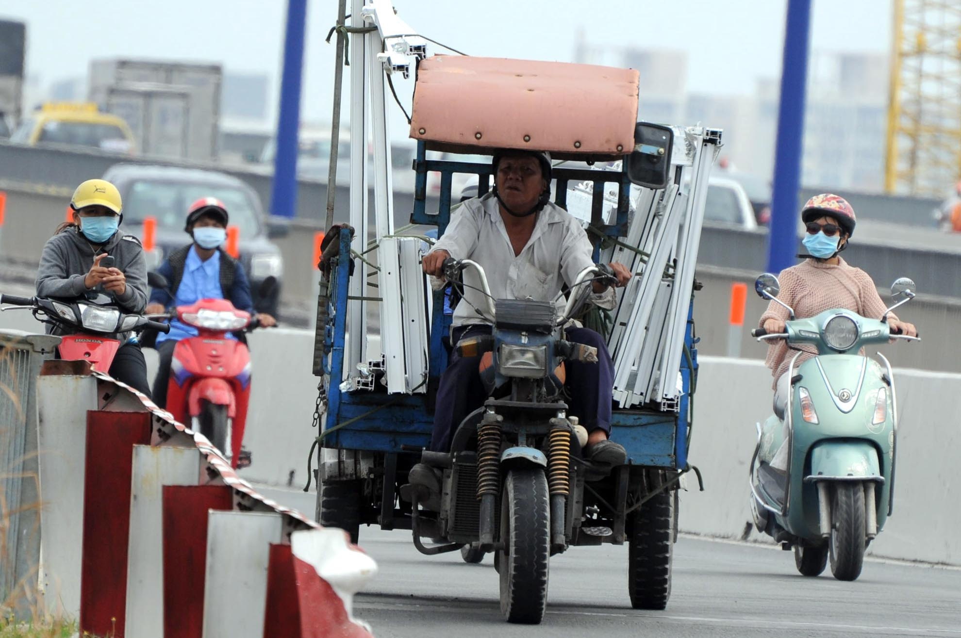 cam vinh vien xe ba banh o TP.HCM anh 1