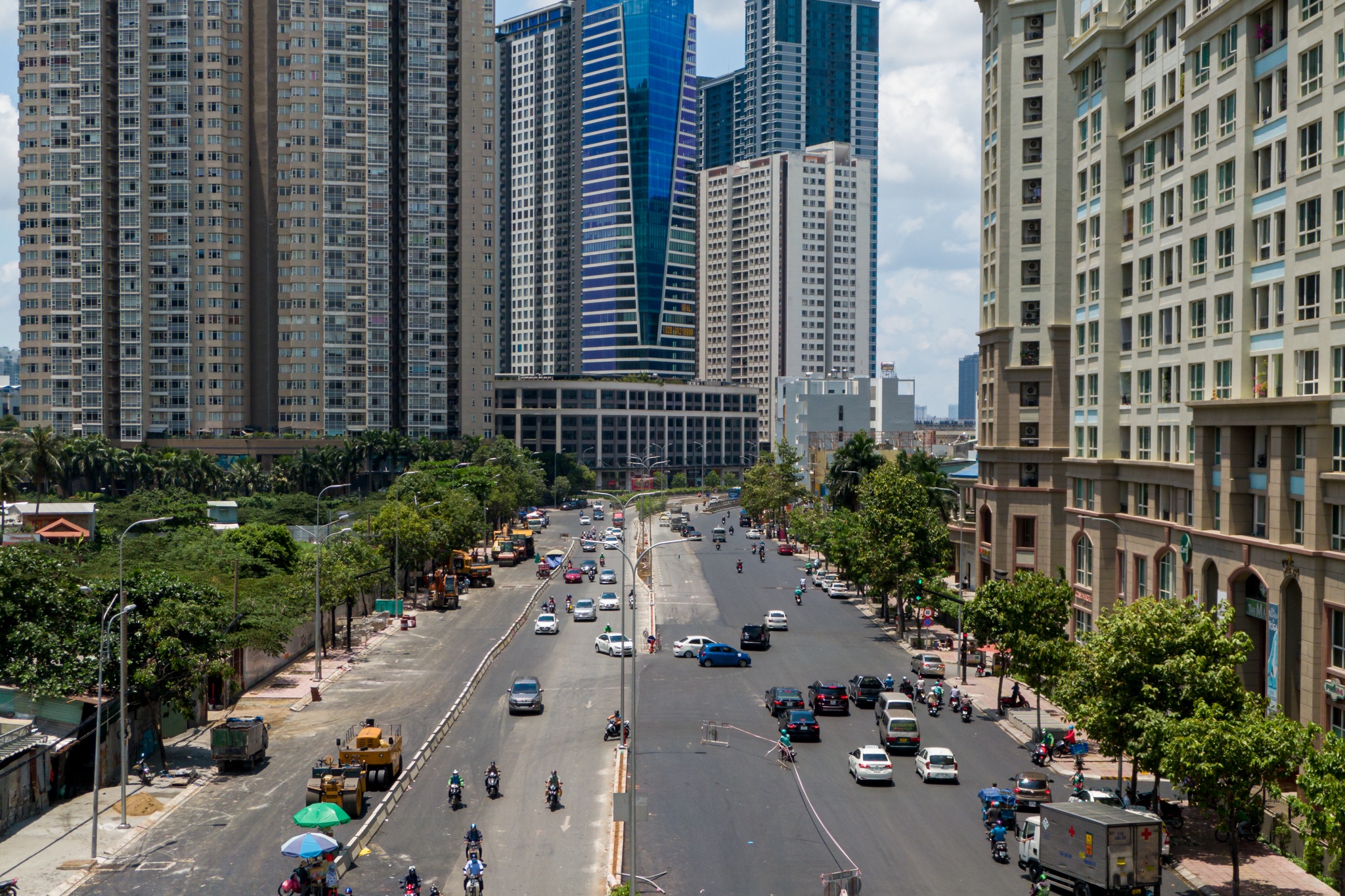 Dien mao cong trinh nang duong Nguyen Huu Canh anh 3