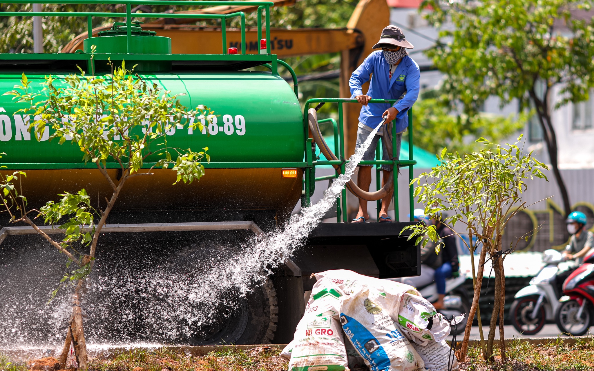 Dien mao cong trinh nang duong Nguyen Huu Canh anh 11