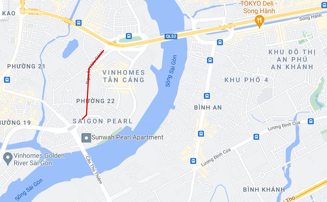 Dien mao cong trinh nang duong Nguyen Huu Canh anh 13