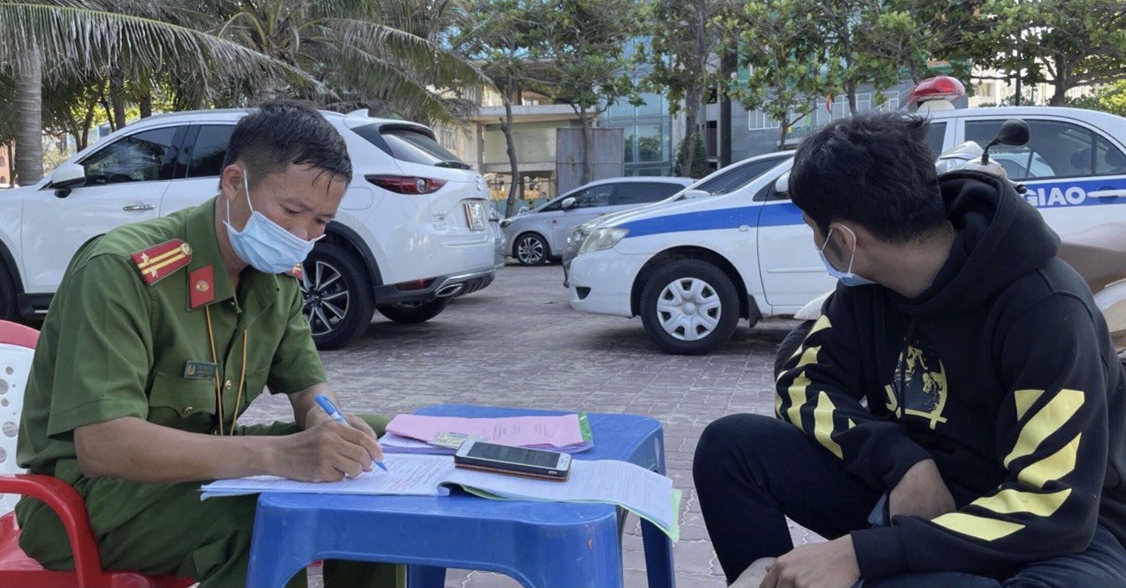 Phat 29 nguoi khong deo khau trang anh 1