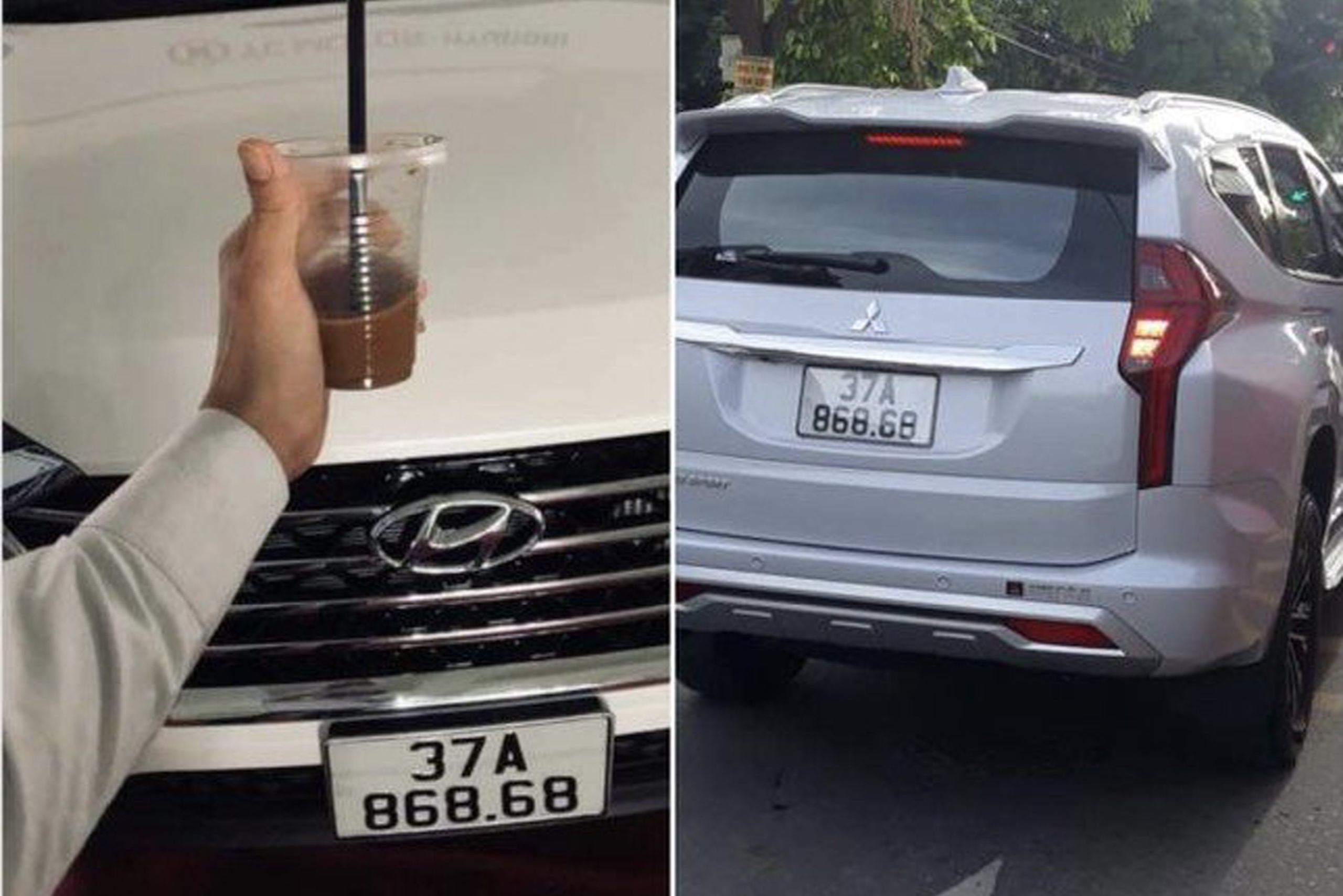 Truy tim 2 xe hop dung chung bien gia 'loc phat, loc phat' hinh anh