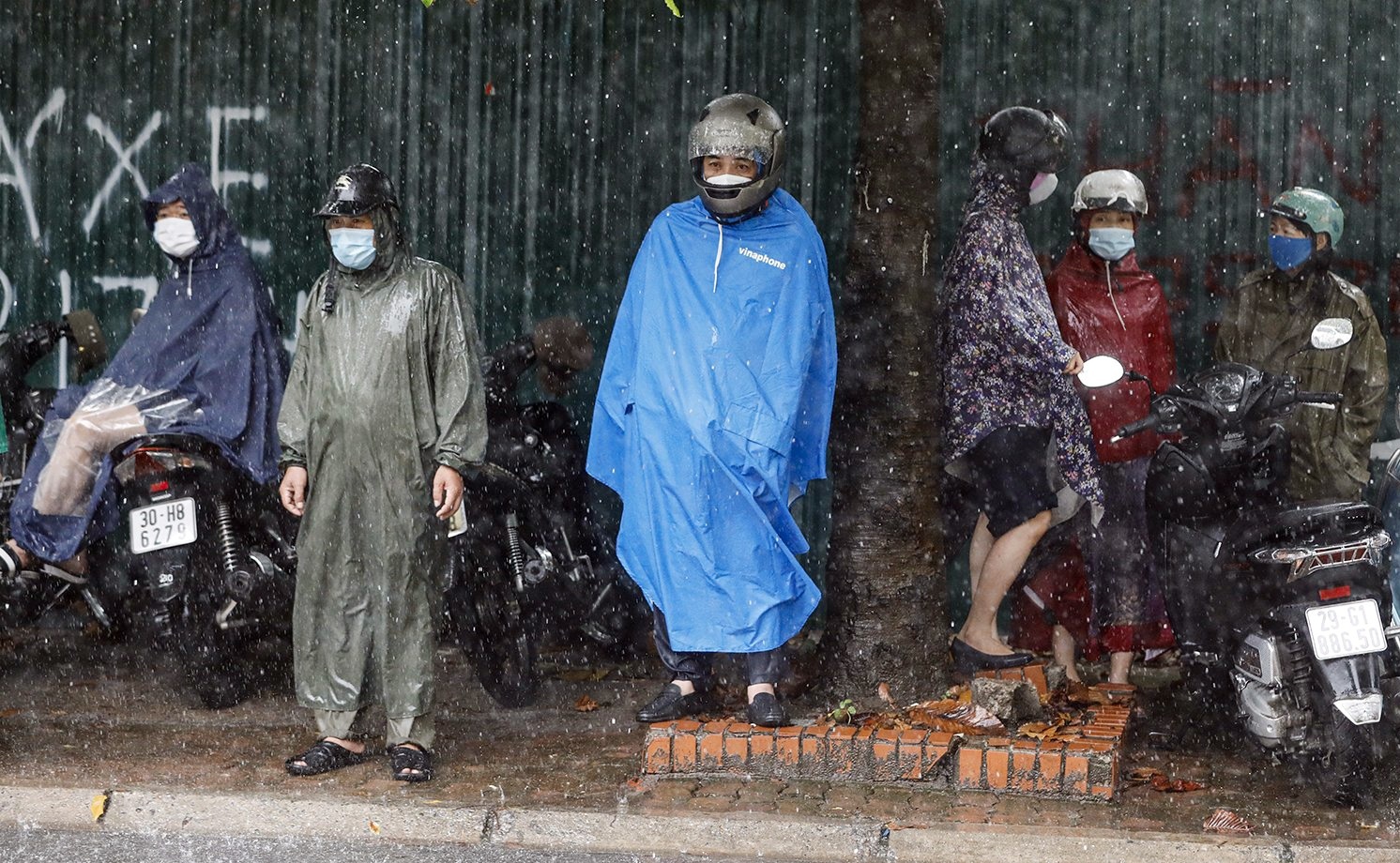 TP.HCM mua dong giua luc troi nang hinh anh