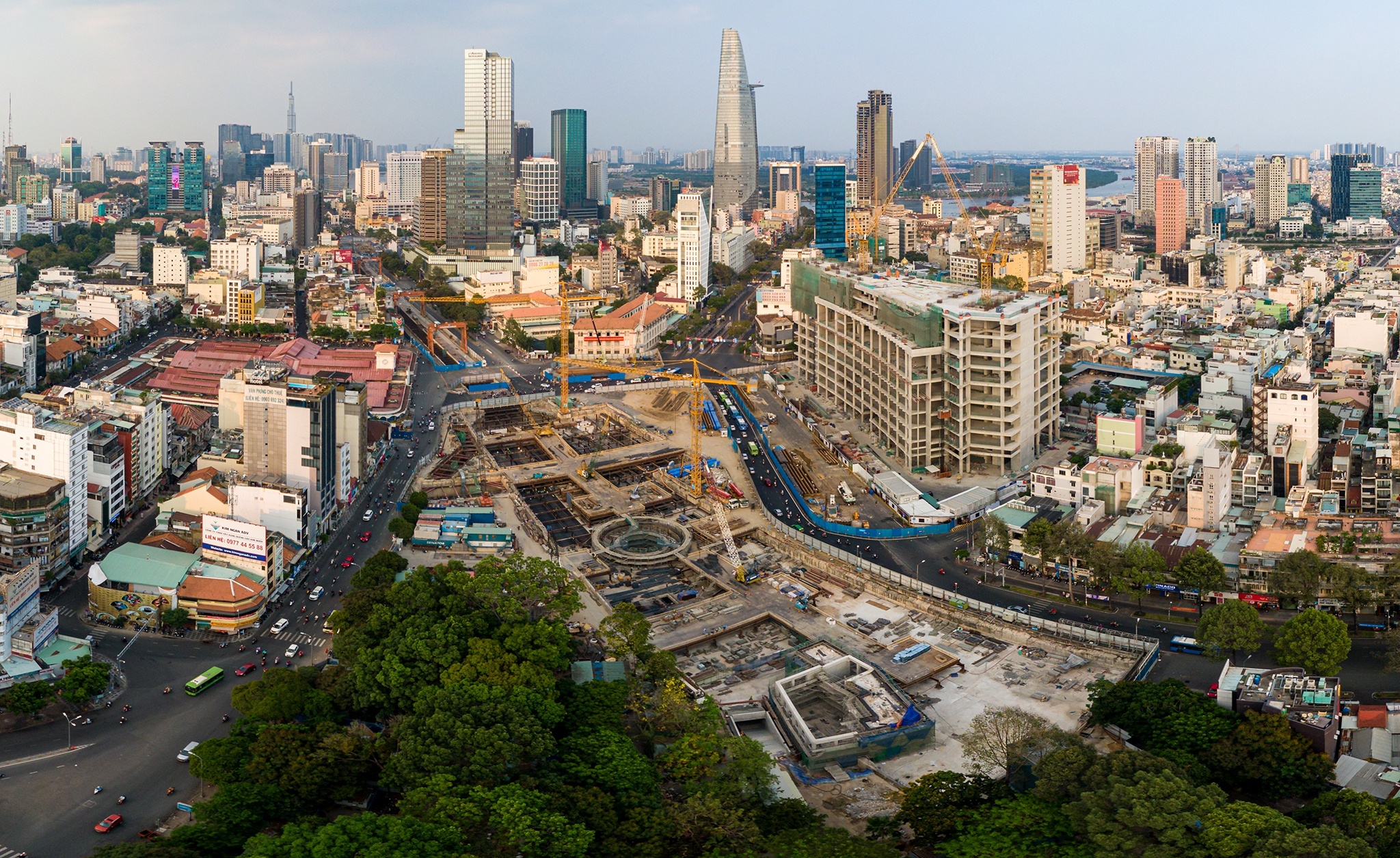 Tra mat bang ga Ben Thanh anh 1