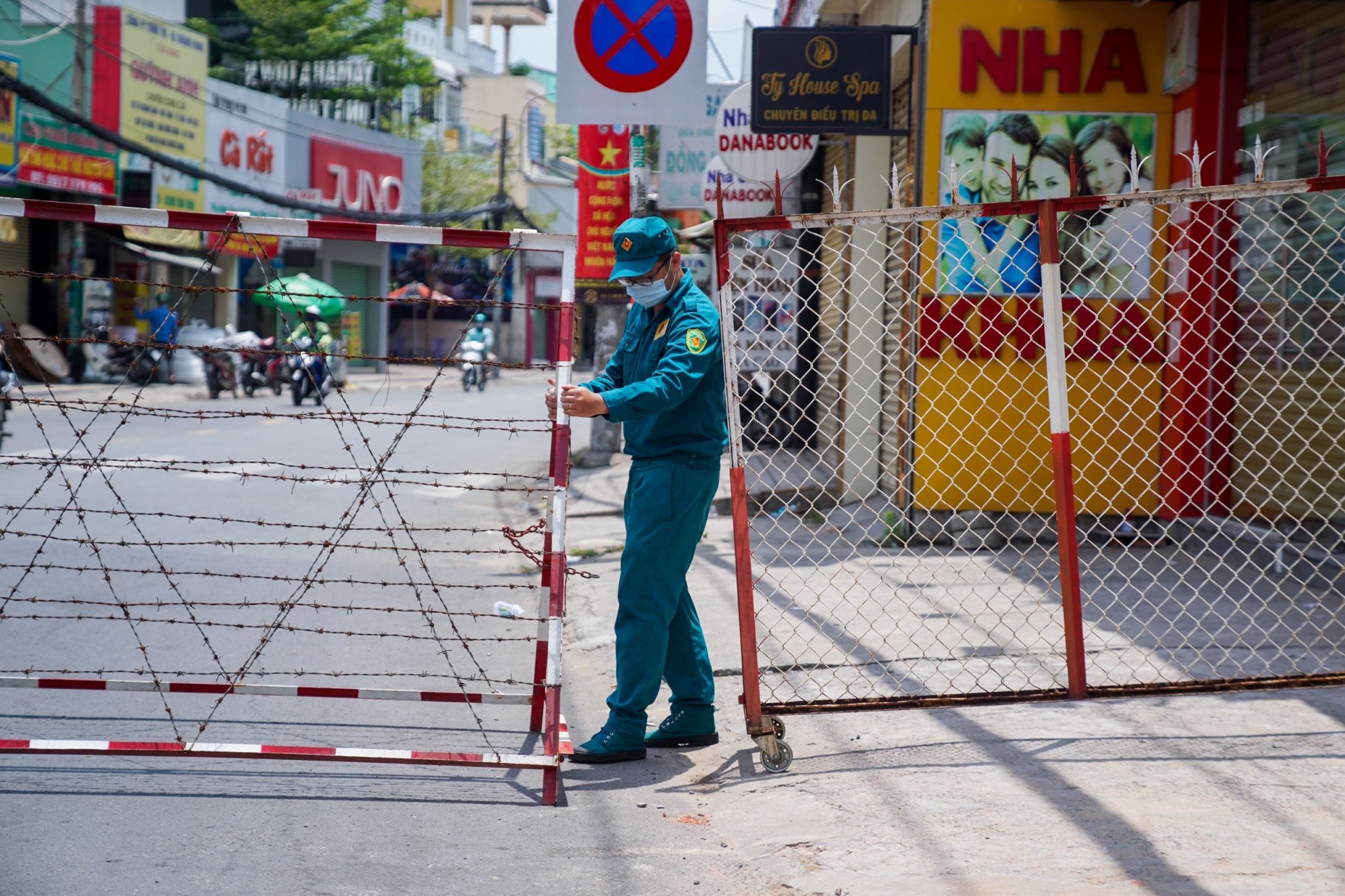 tranh vung phong toa o Hoc Mo anh 1