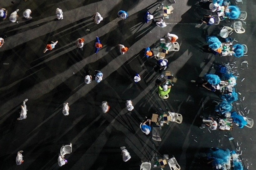 Xuyen dem xet nghiem hang nghin cong nhan Khu Cong nghe cao TP.HCM hinh anh