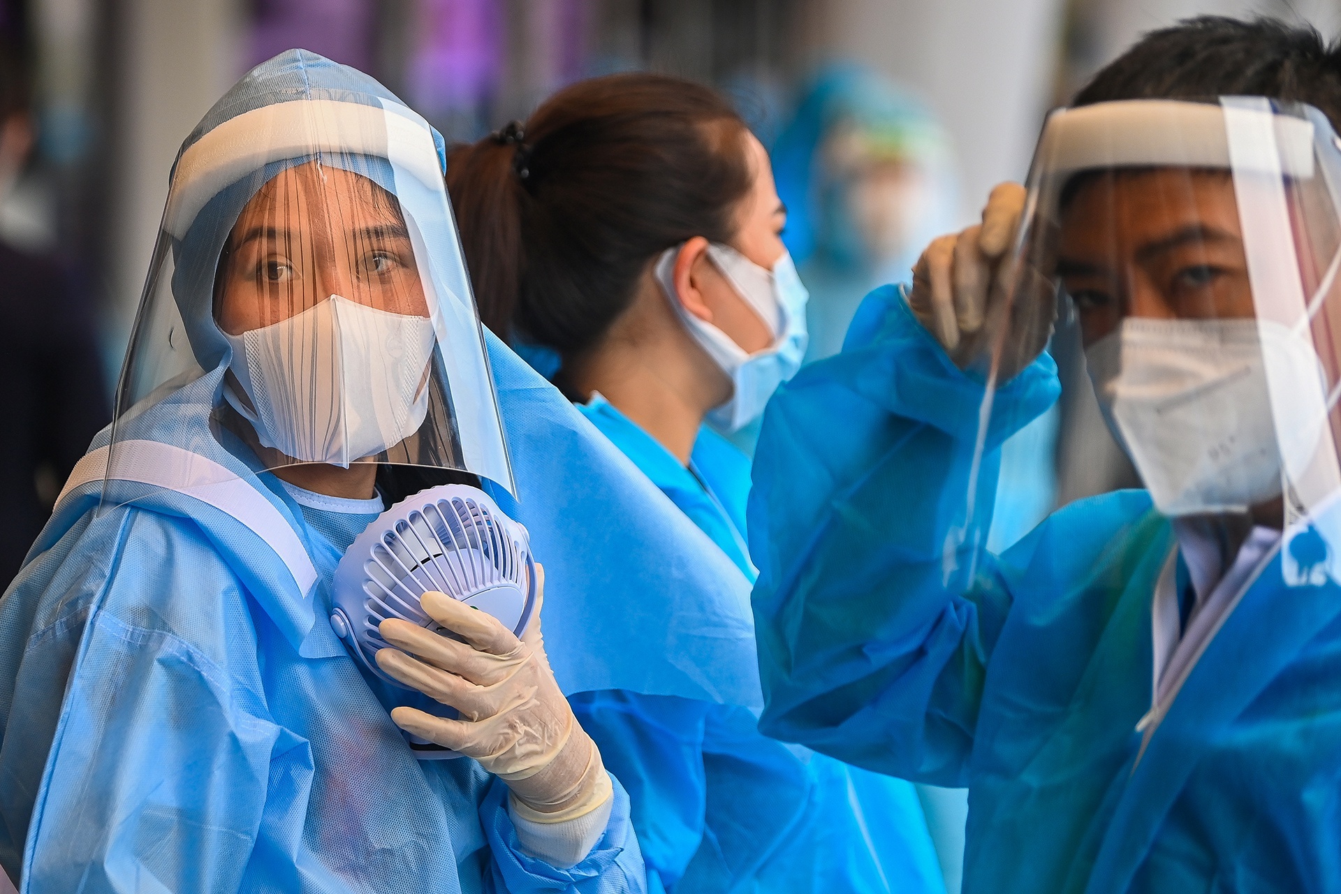 TP.HCM tiep nhan 700 tinh nguyen vien tu to chuc ton giao hinh anh