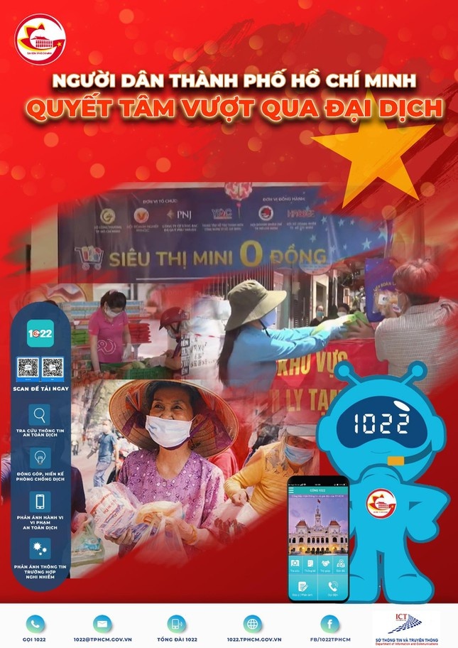 Nguoi dan gap kho khan o TP.HCM goi 1022 anh 1