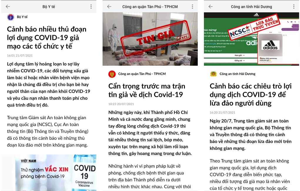 Canh bao thu doan loi dung dich Covid-19 de lua dao anh 1