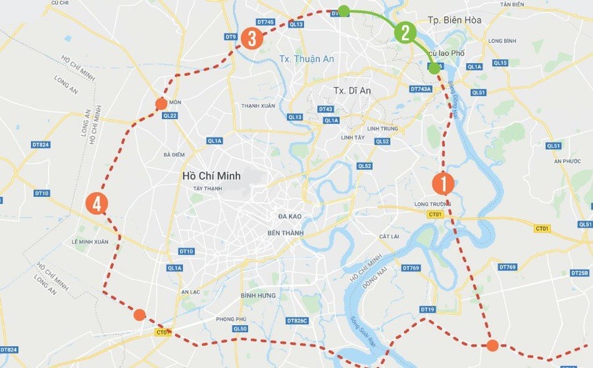 Khoi cong du an 1A Vanh dai 3 TP.HCM trong nam 2022 anh 1