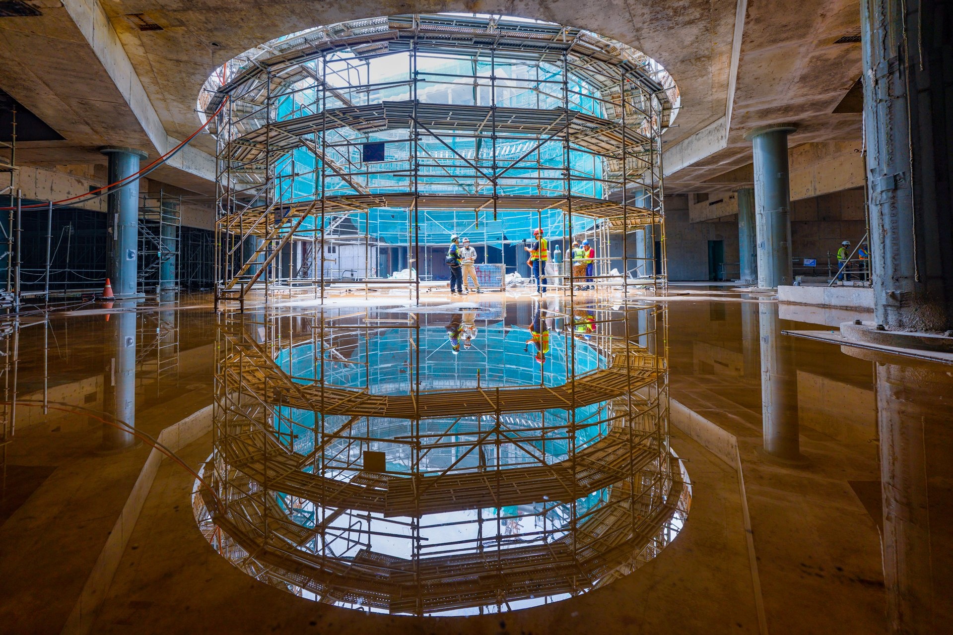 Dieu uoc tren cong truong metro so 1 TP.HCM hinh anh