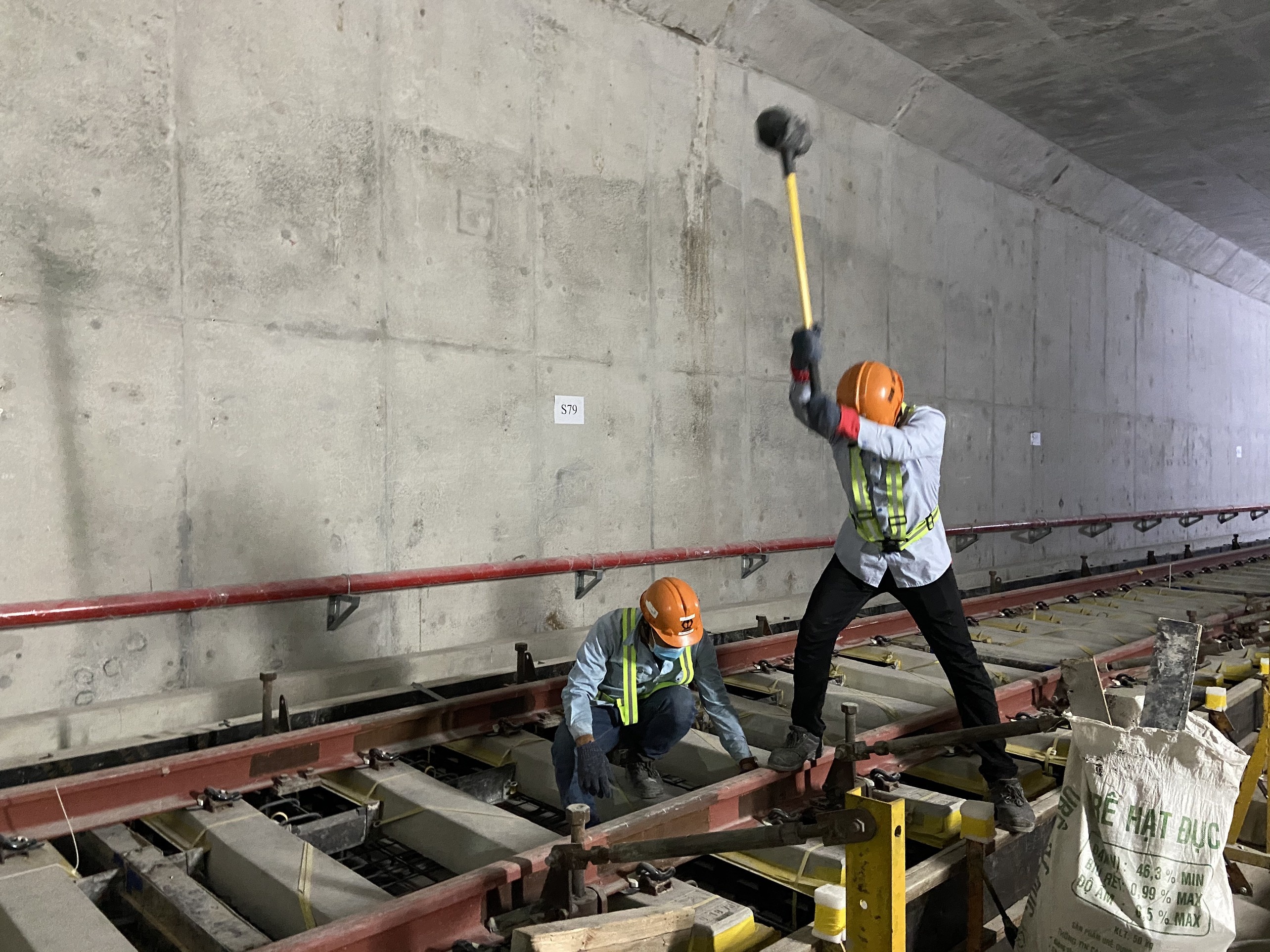 Điều ước trên công trường metro số 1 TP.HCM ảnh 2 Dieu uoc tren cong truong metro so 1 TP.HCM anh 2