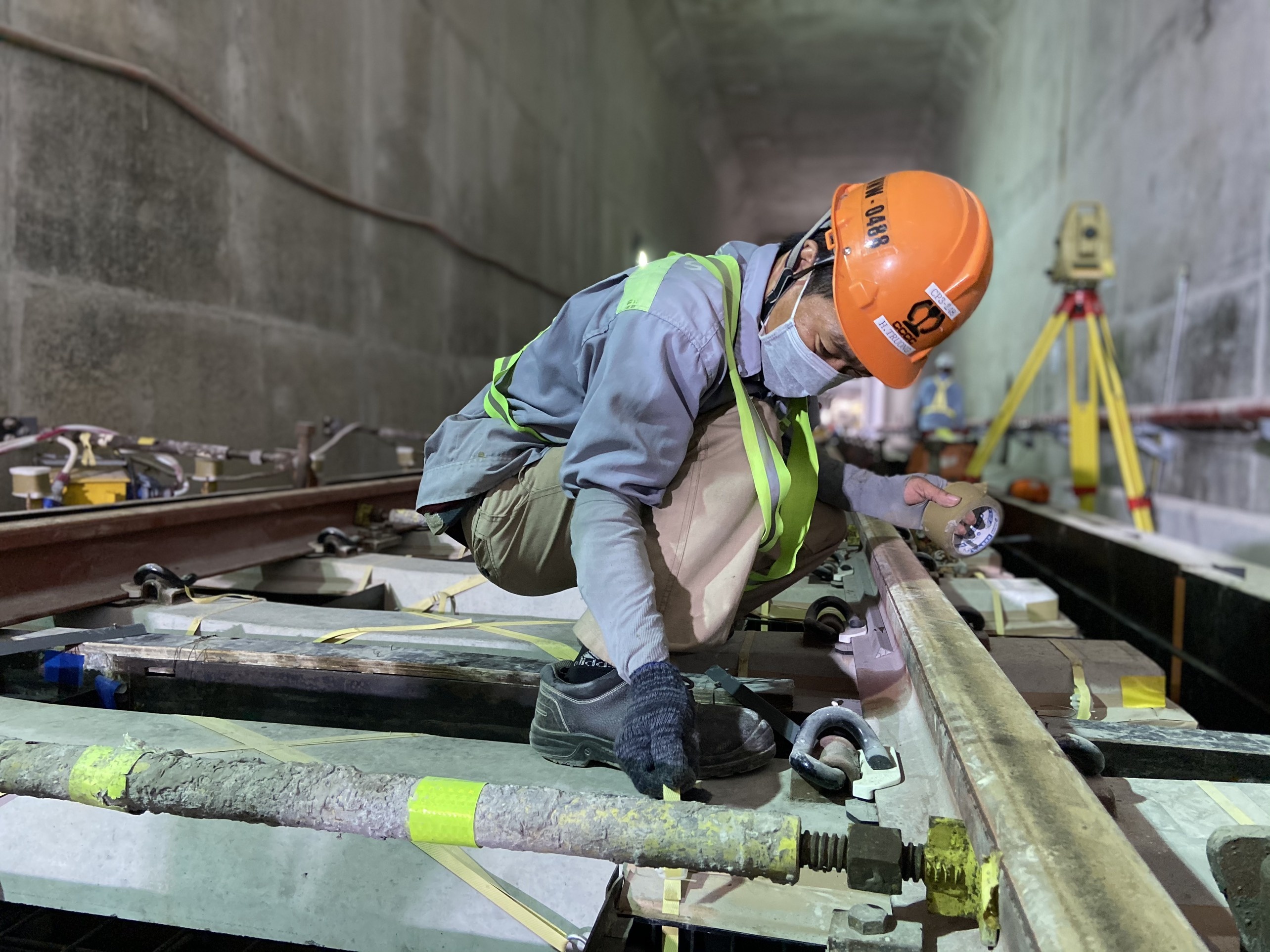 Điều ước trên công trường metro số 1 TP.HCM ảnh 3 Dieu uoc tren cong truong metro so 1 TP.HCM anh 3