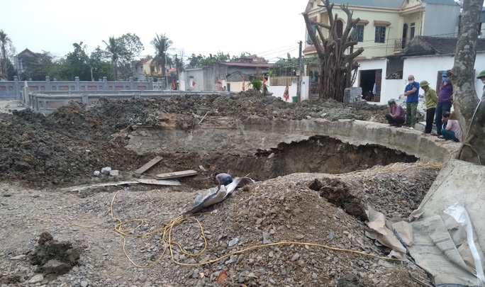 Pha gieng co hang tram nam o den Le Van Huu de lam moi anh 1
