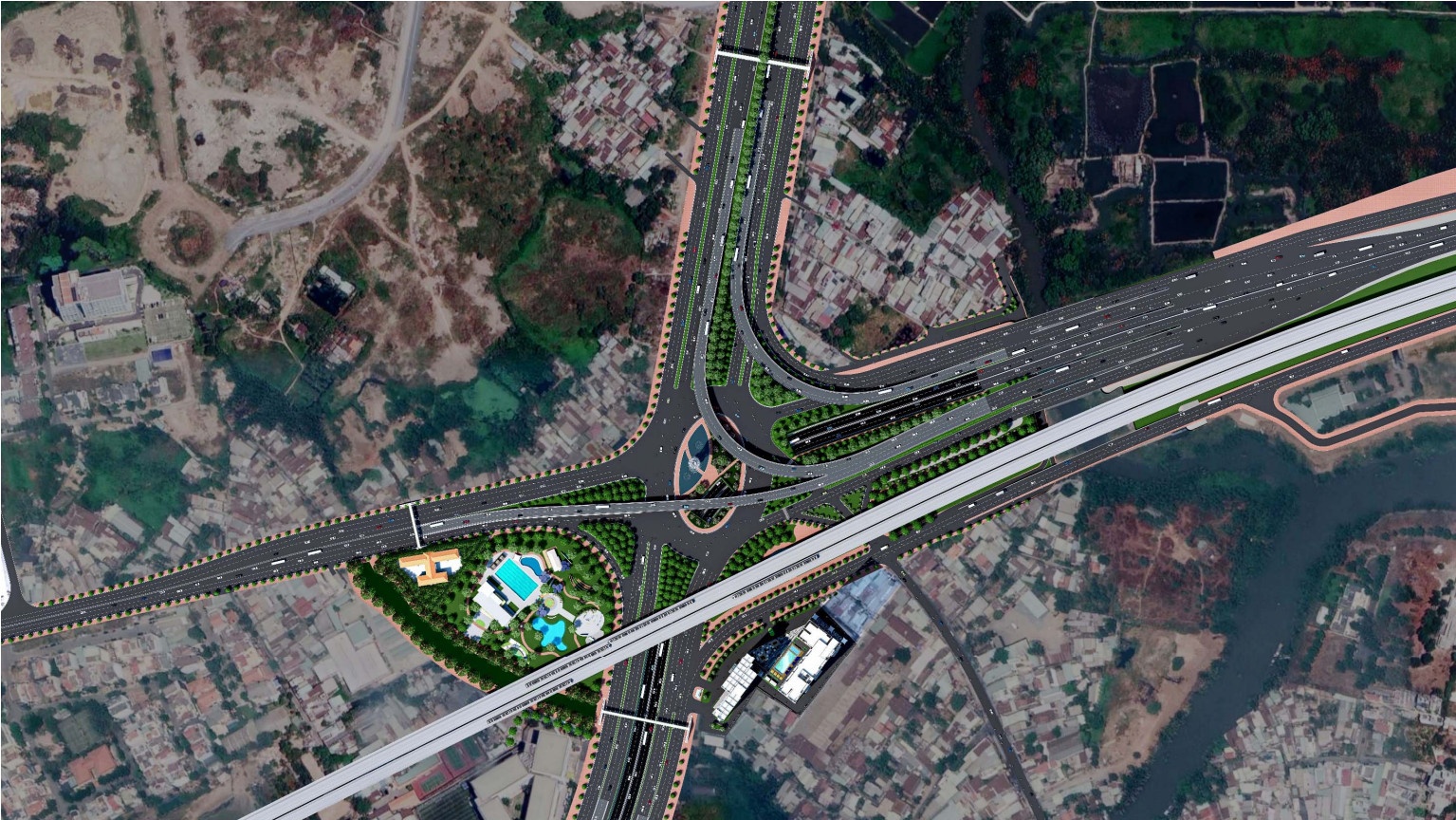 Thiet ke nut giao nghin ty o cua ngo TP.HCM anh 1