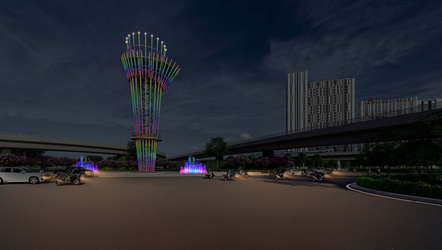 Thiet ke nut giao nghin ty o cua ngo TP.HCM anh 5