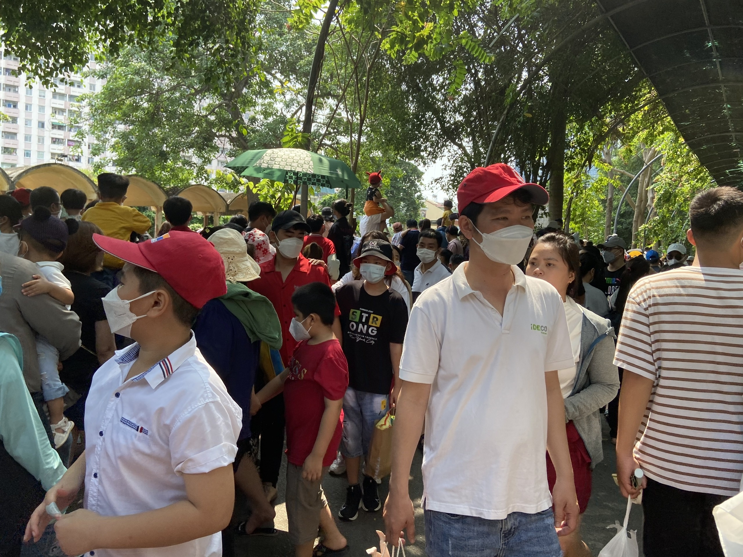 Thảo Cầm Viên, bưu điện TP.HCM 'chật ních' người dịp giỗ Tổ ảnh 7 Thao Cam Vien, buu dien TP.HCM 'chat nich' nguoi dip gio To anh 7