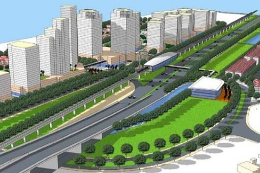 10 khu do thi doc tuyen metro so 1 Ben Thanh - Suoi Tien hinh anh