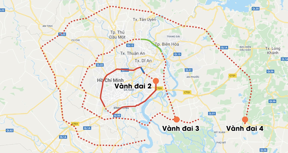 Nhung du an giao thong trong diem di qua Hoc Mon,  Cu Chi anh 1