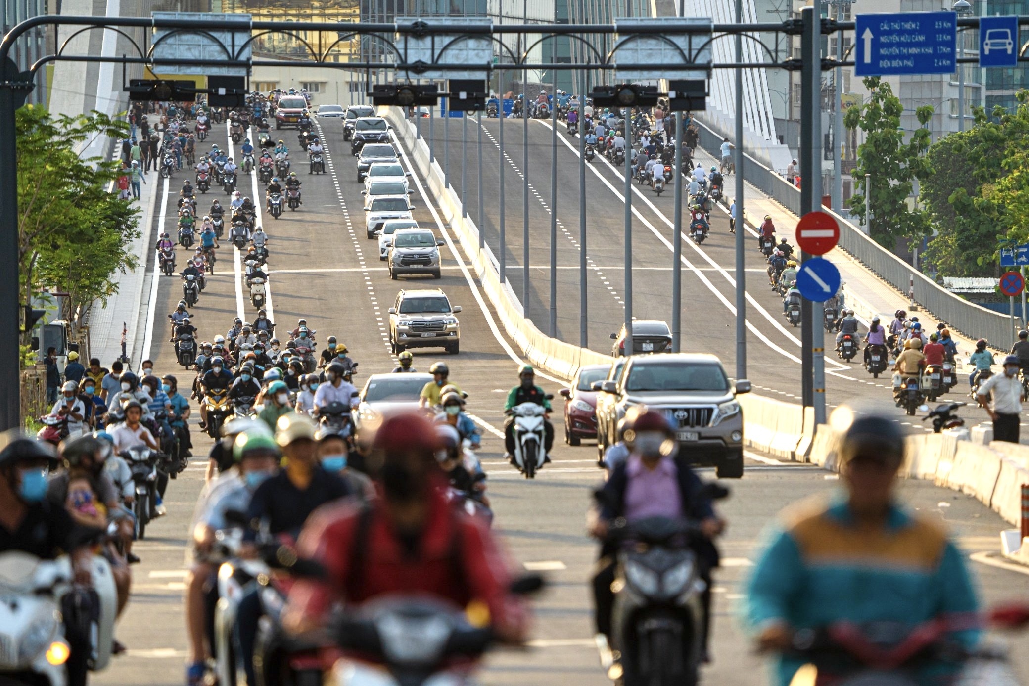 Mo them duong ket noi cau Thu Thiem 2 hinh anh