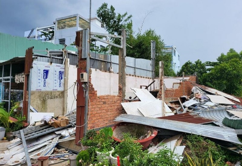 Cong an TP Thu Duc vao cuoc vu mat tai san khi cuong che nha hinh anh