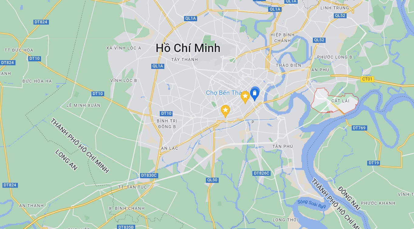 Ket noi Vanh dai 3,  cang Cat Lai,  cao toc TP.HCM - Long Thanh anh 2