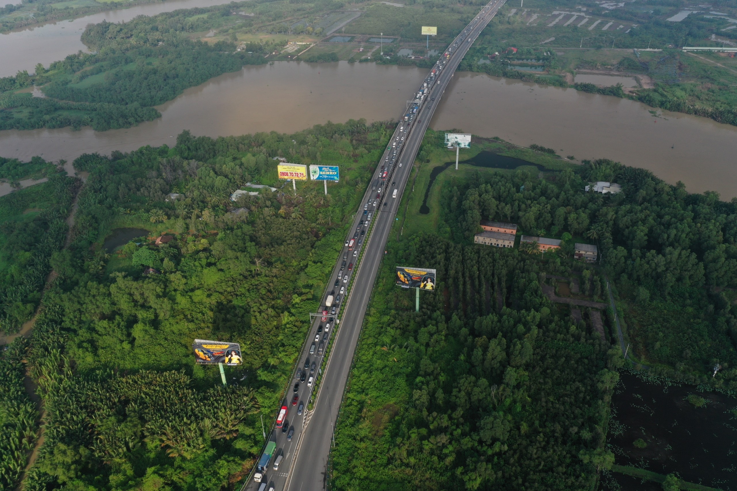 Sau 2 gio un tac,  cao toc TP.HCM - Long Thanh thoang tro lai anh 1