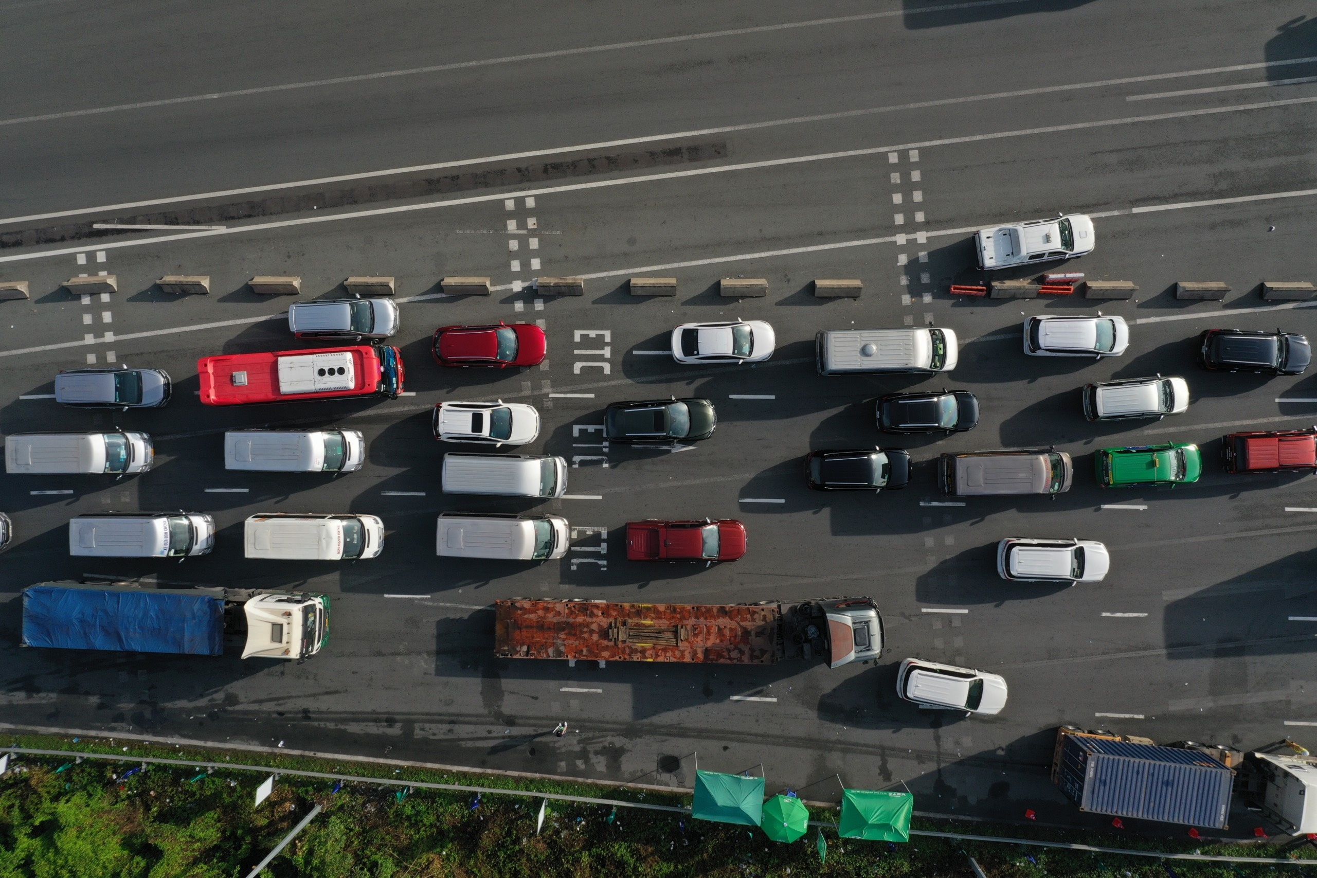 Sau 2 gio un tac,  cao toc TP.HCM - Long Thanh thoang tro lai anh 2