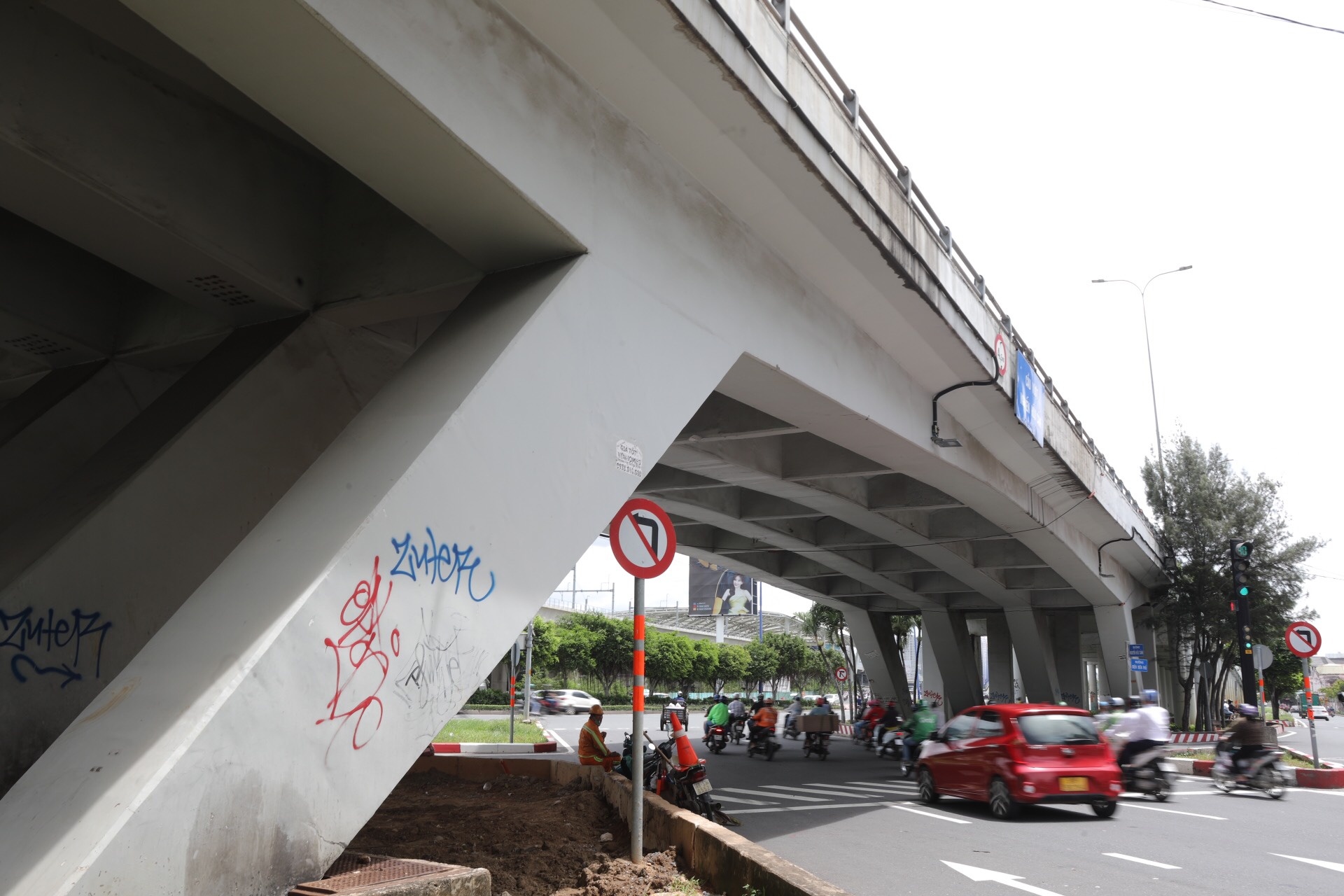 Ket cau cau Nguyen Huu Canh co nhieu bat thuong sau su co dut cap ngam hinh anh