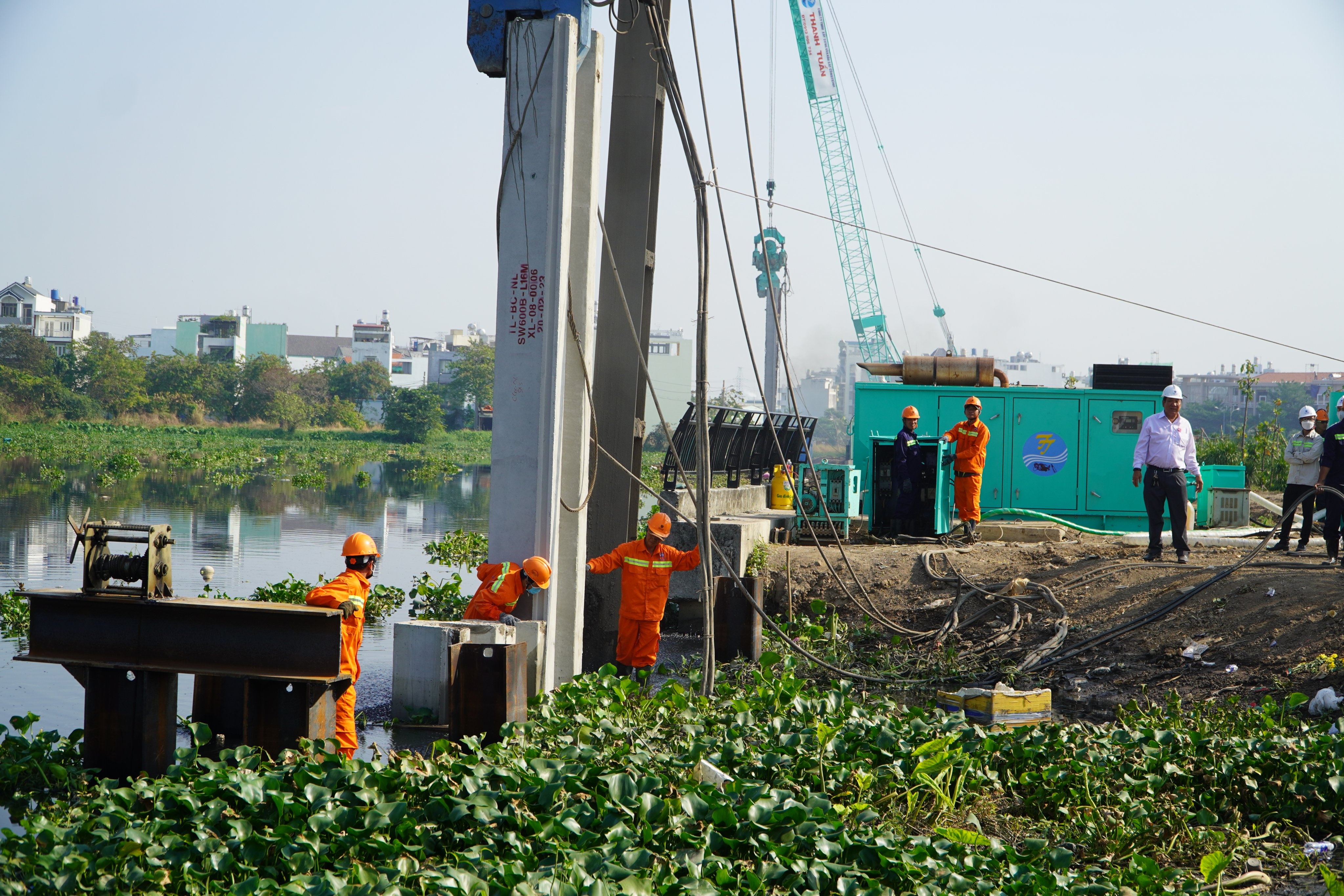 TP.HCM khoi cong du an cai tao kenh 8.200 ty dong hinh anh