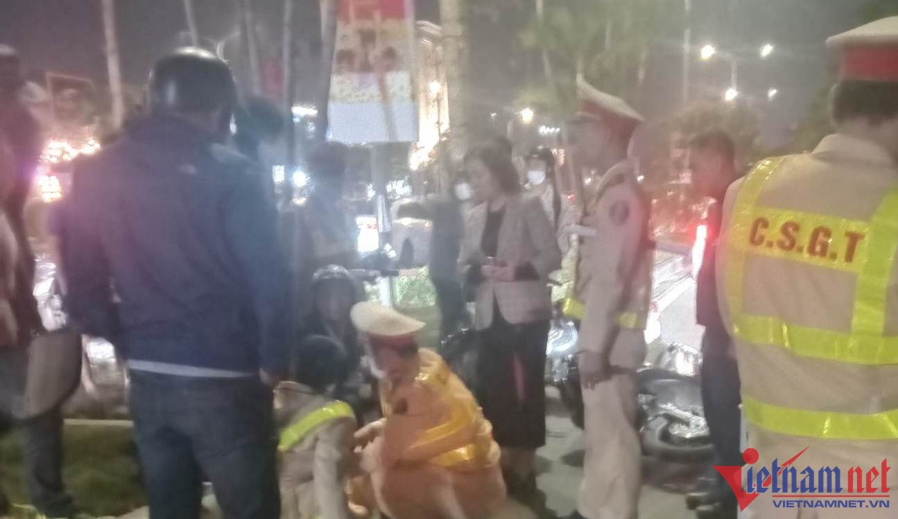 tai xe tong CSGT anh 2