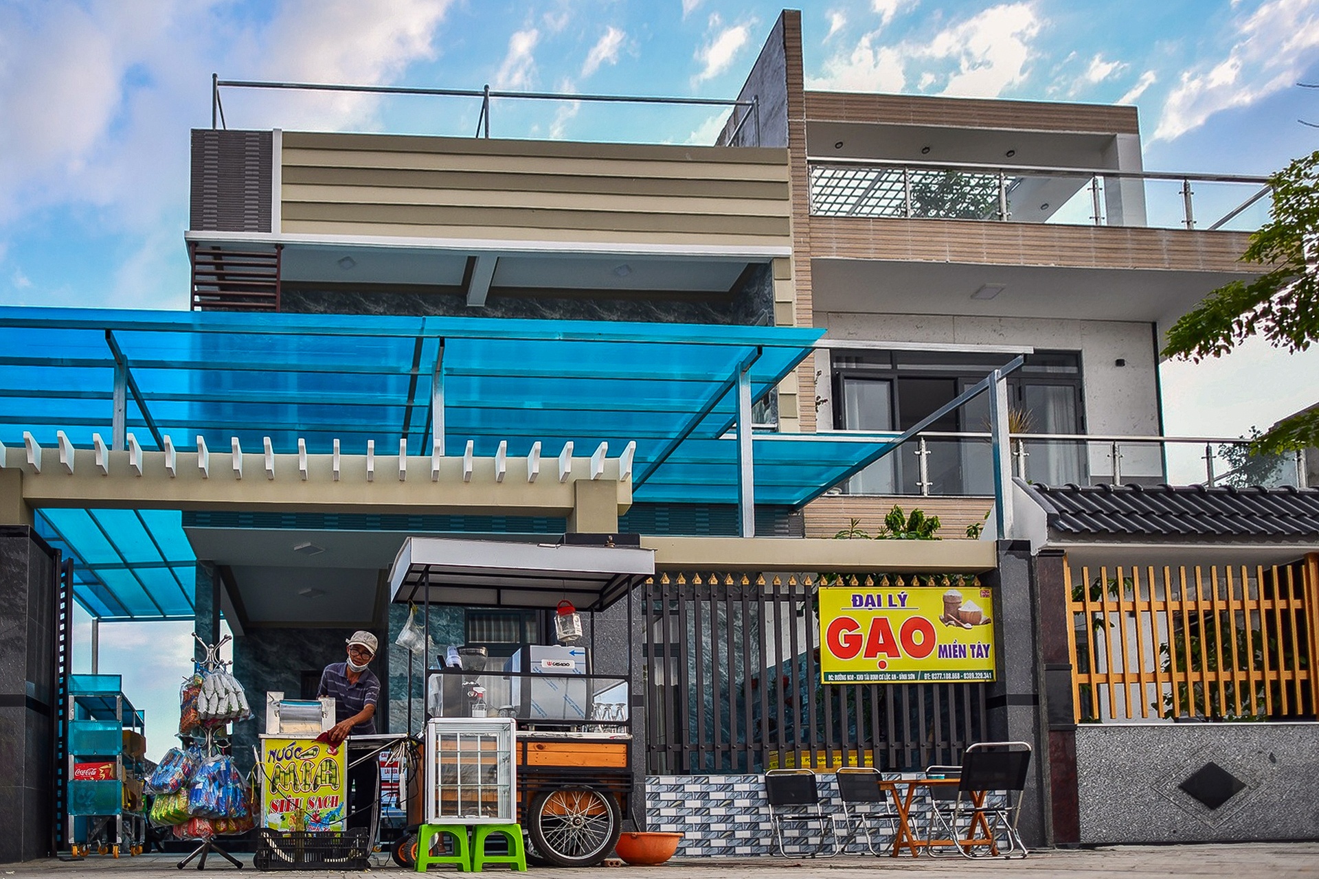 Nguoi dan khu tai dinh cu san bay Long Thanh that nghiep thoi gian dai hinh anh