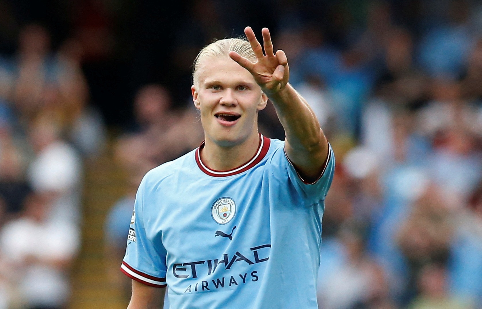 Nhan xet cua HLV Nottingham Forest ve Haaland thanh hien thuc hinh anh