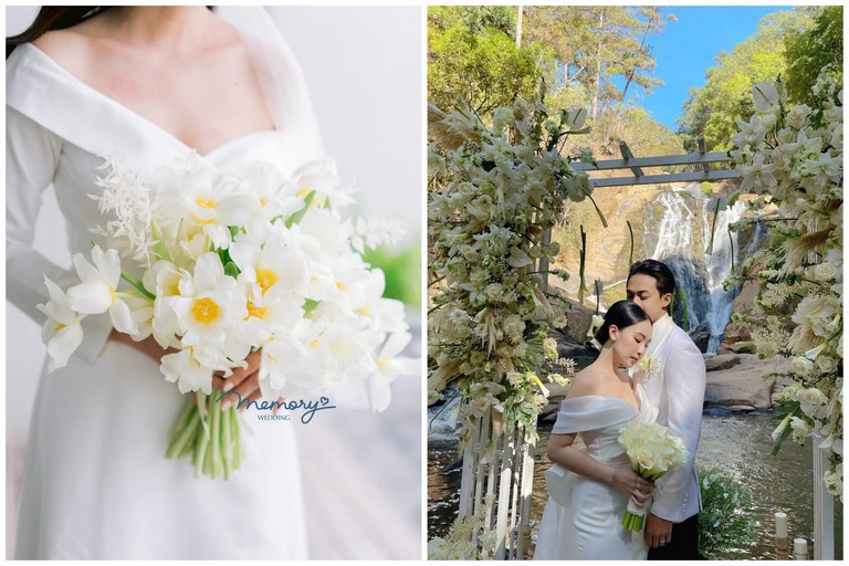 dam cuoi,  hoa tuoi nhap khau,  dam cuoi Viet Nam anh 5