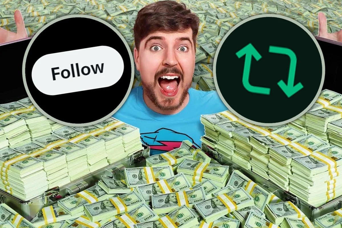 YouTuber giau nhat the gioi tang tien mat cho nguoi dung Trung Quoc hinh anh