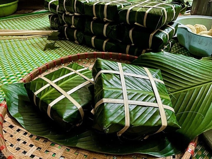 Ngay ram cuoi cung cua nam Am lich 2024, banh chung tang gia gap doi hinh anh