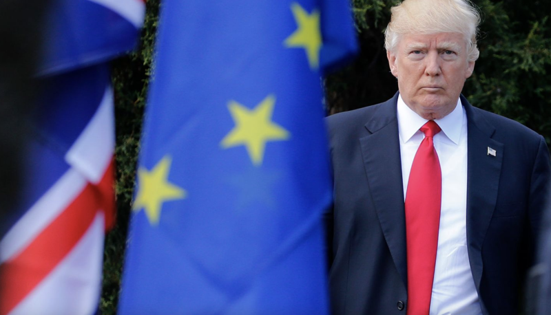 Moi quan he kinh te lon nhat the gioi My - EU tren bo vuc ran nut hinh anh