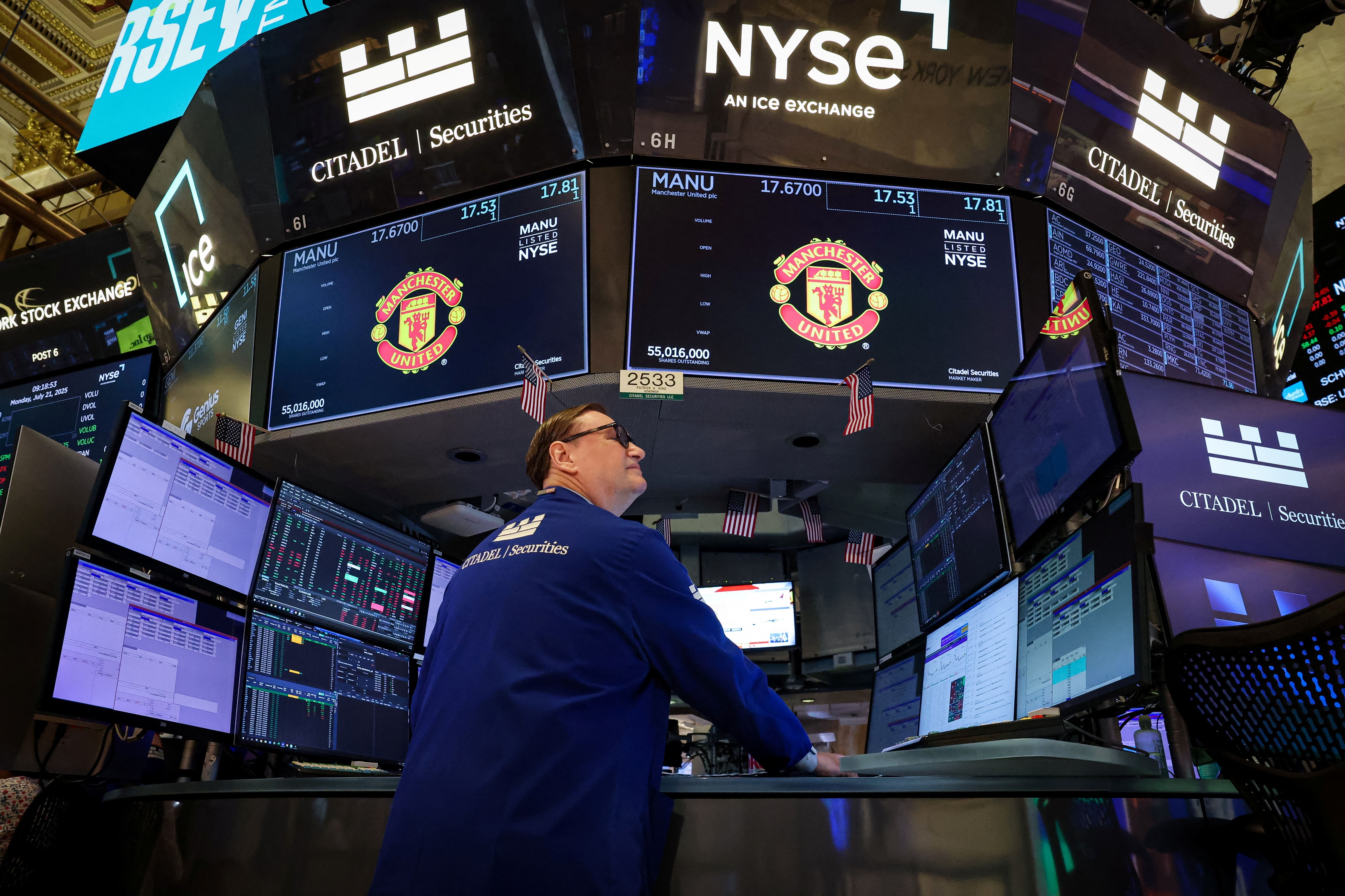 Chung khoan My pha ky luc hinh anh