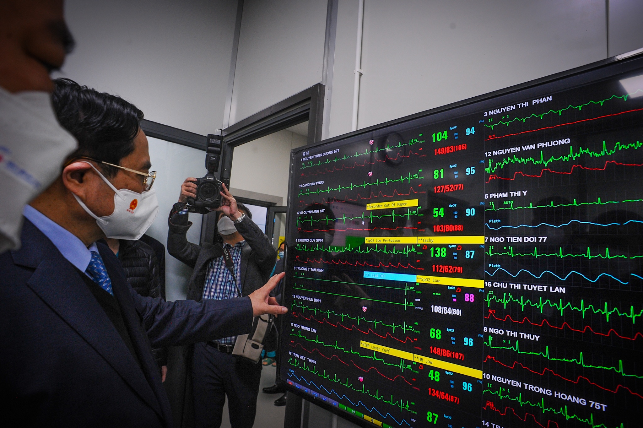 Thu tuong chuc tet Benh vien anh 4