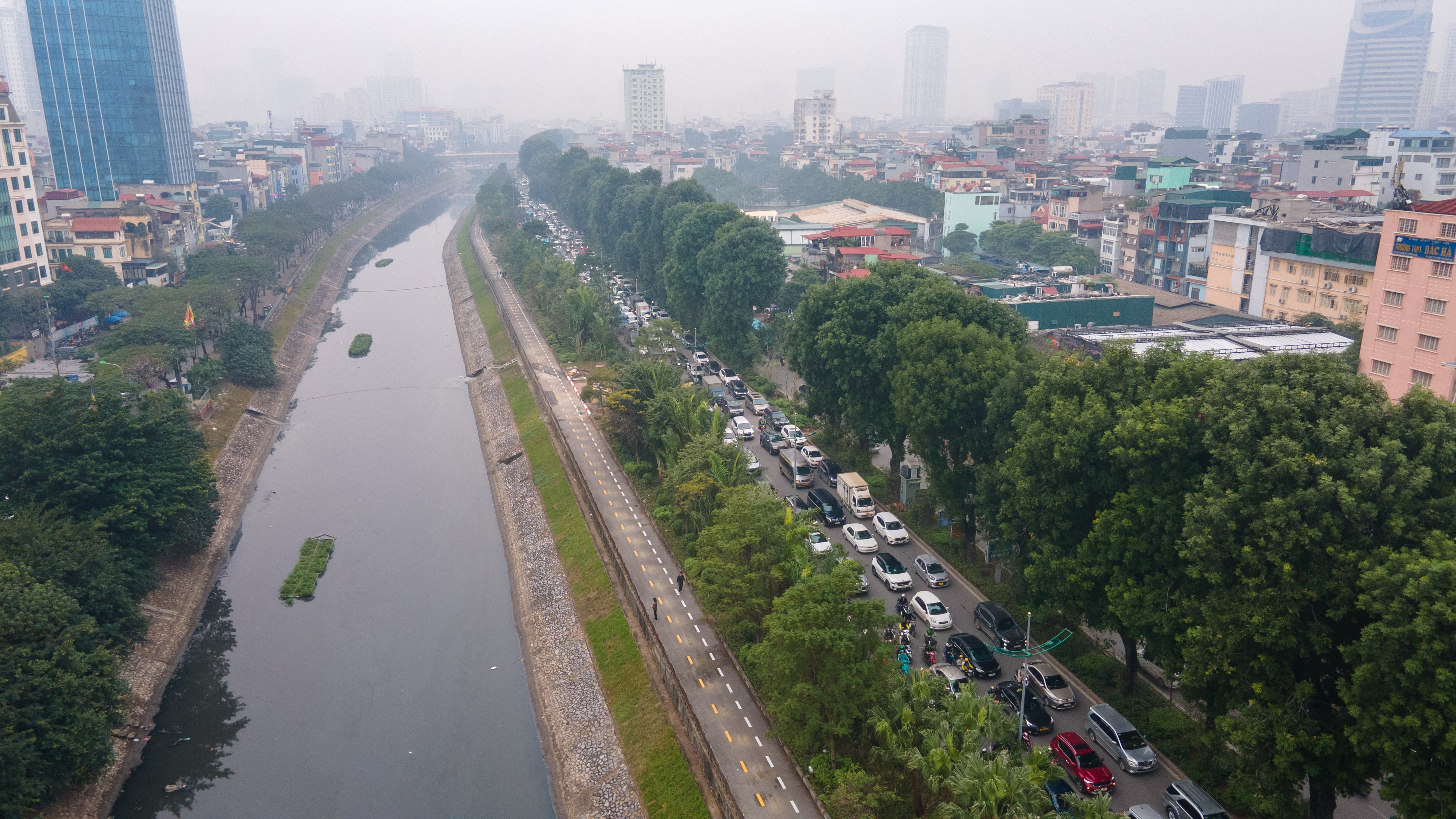 Duong xe dap Ha Noi anh 1