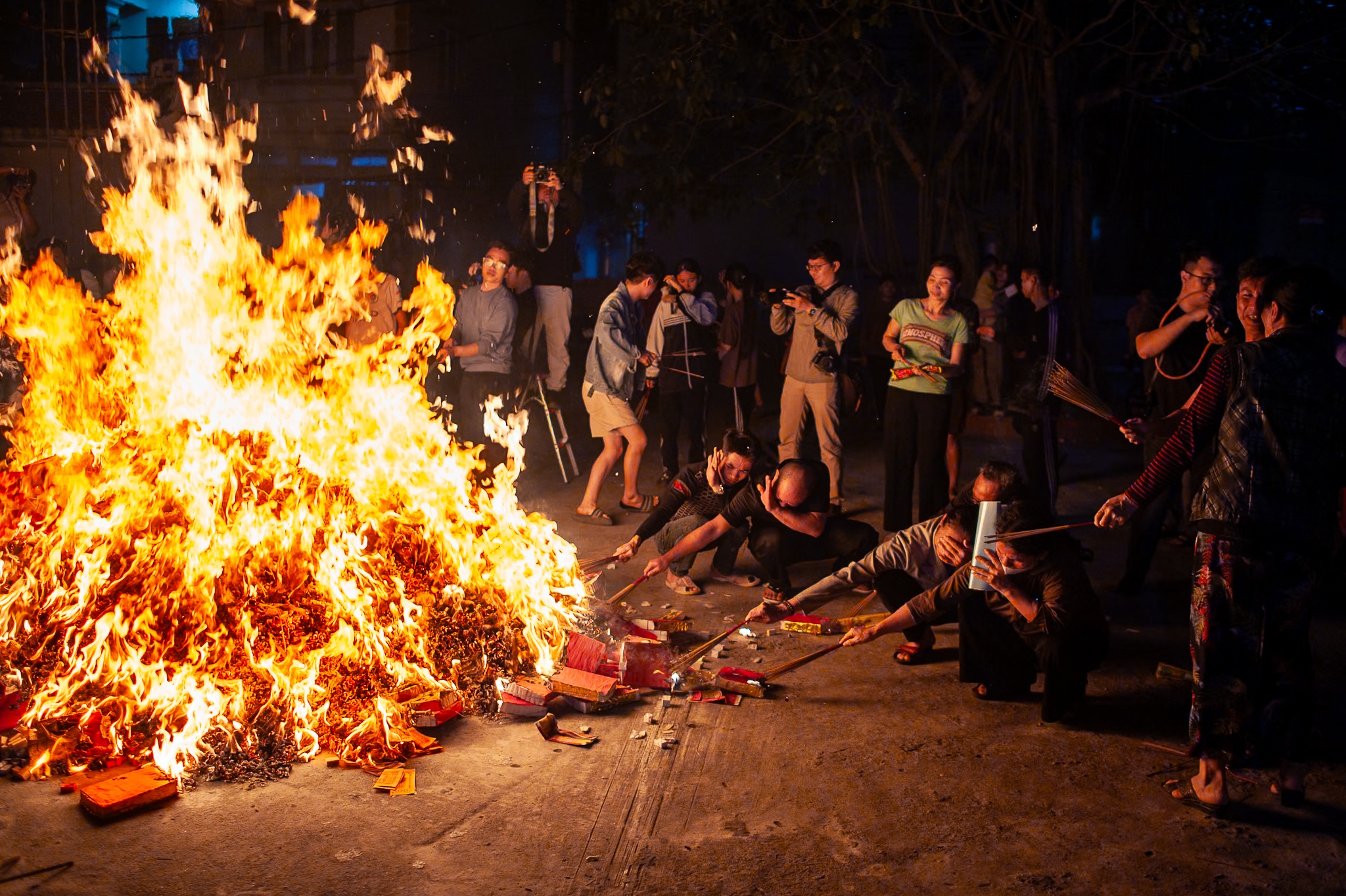 'Lay do' dau nam trong dem o Ha Noi hinh anh