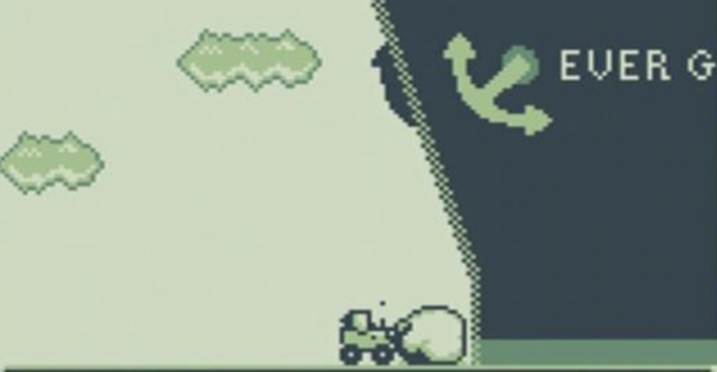 Game 'giai cuu tau Suez' thu hut su chu y tren Internet hinh anh