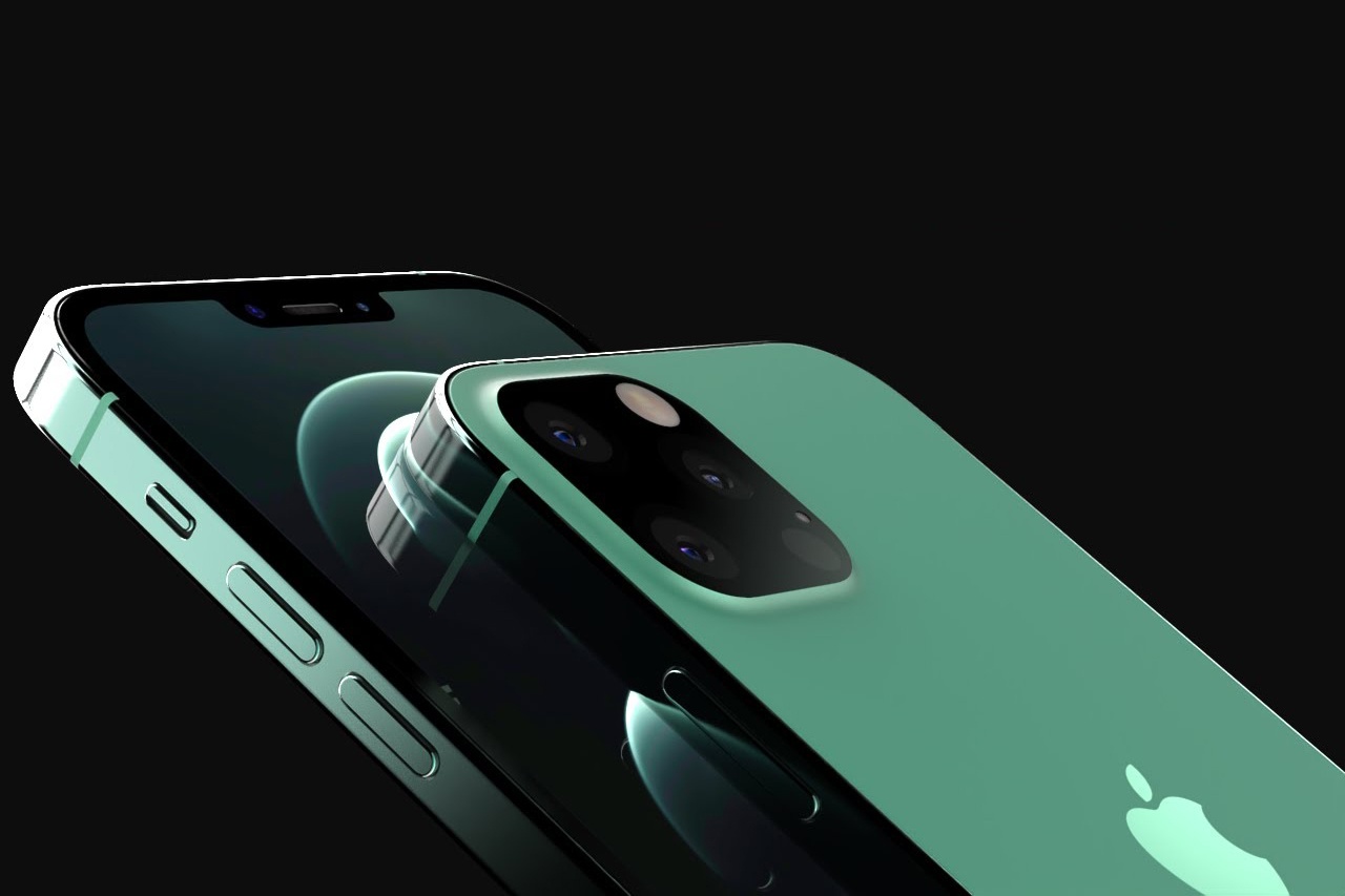 Lo dien thiet ke iPhone 13 Pro Max trong mo hinh anh