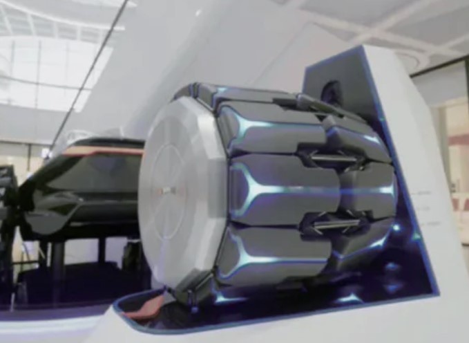 Banh xe trong tuong lai co the 'bien hinh' nhu Optimus Prime hinh anh