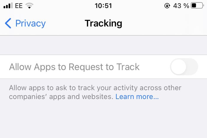 ly do cua so yeu cau theo doi khong hien thi ios 14.5 anh 2