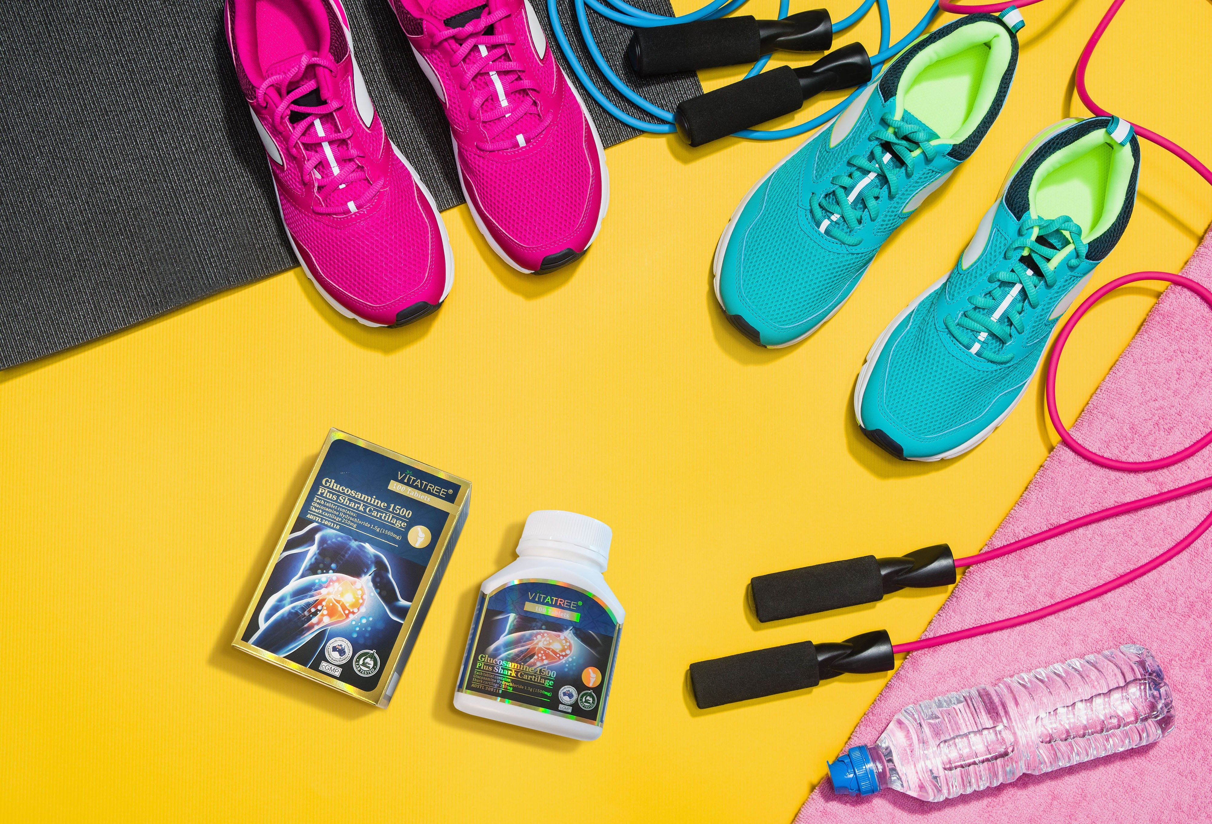 Vitatree Glucosamine 1500 plus Shark Cartilage anh 7