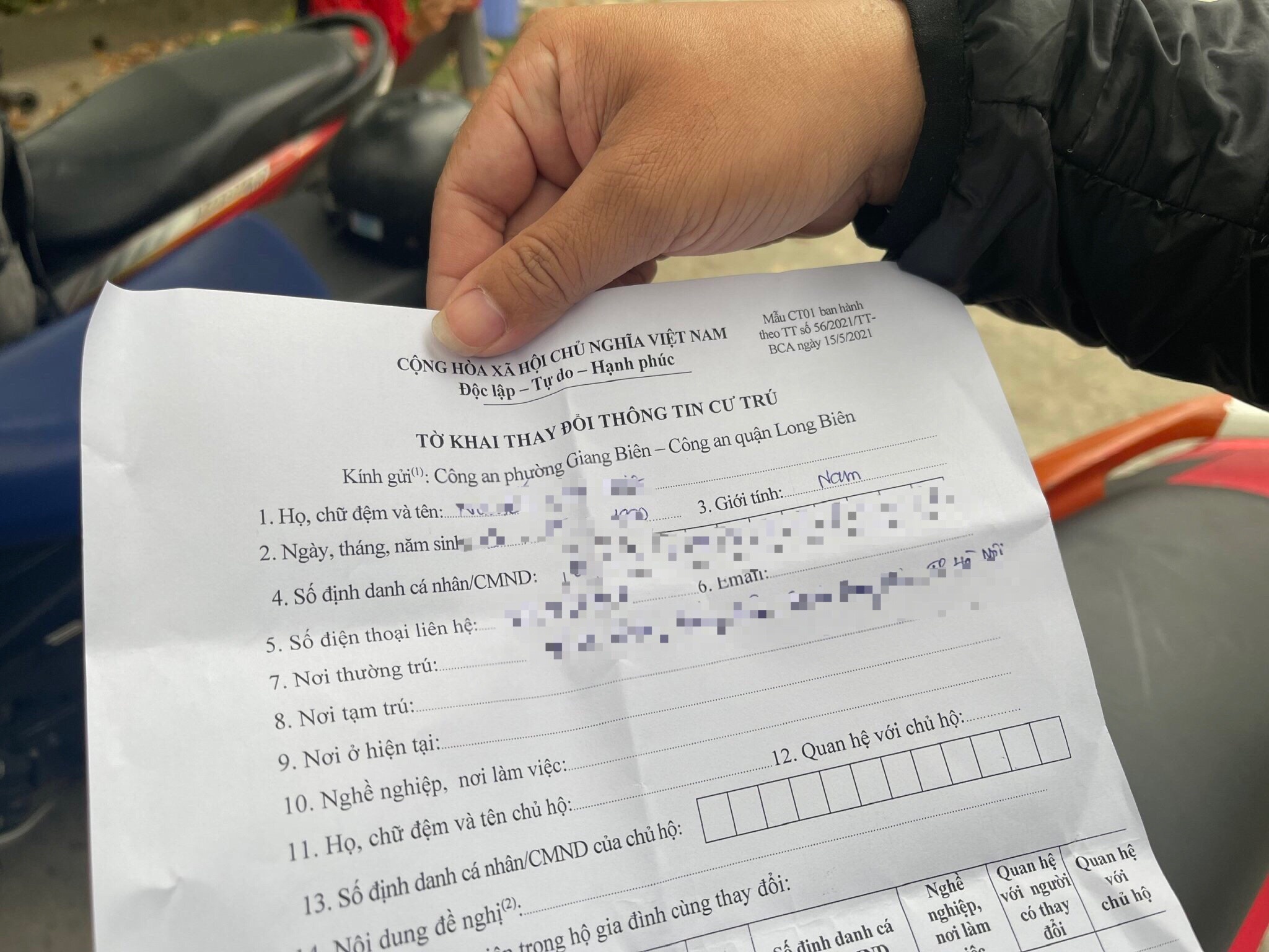 giay xac nhan cu tru anh 2