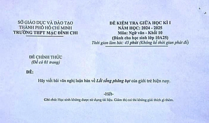 đề thi Văn phông bạt ảnh 1 de thi Van phong bat anh 1