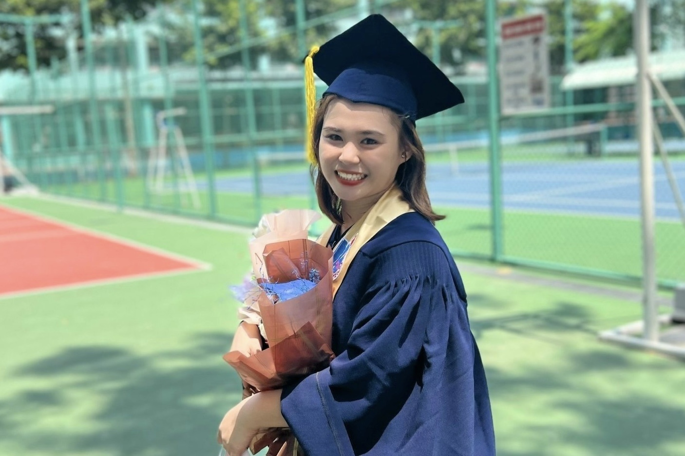 Loi dap tra cua co gai bai nao truoc cau noi 'cho no di hoc lam gi?' hinh anh