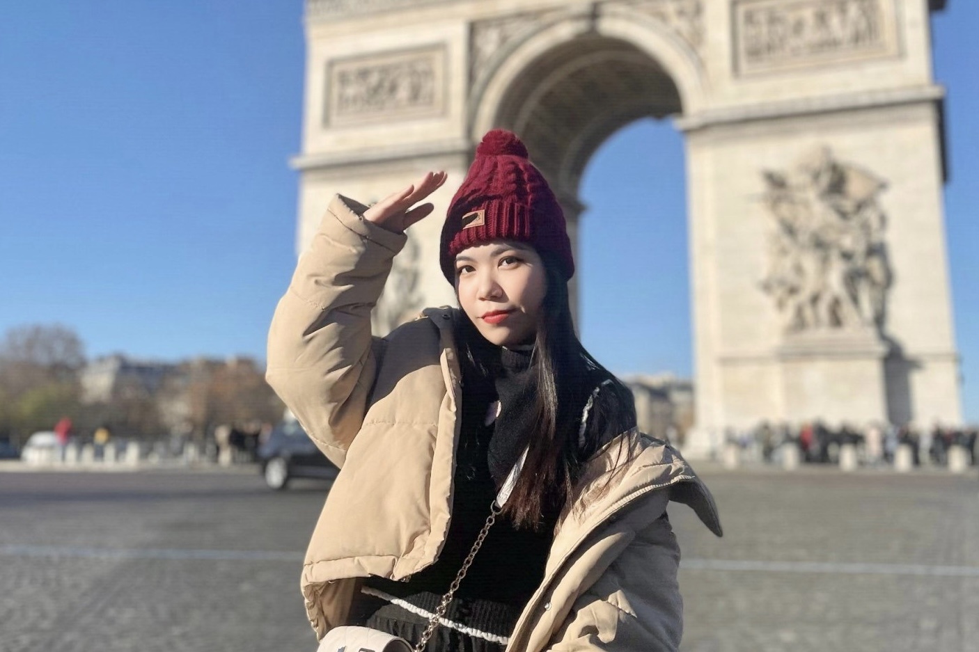 Nu sinh hoc 4 truong dai hoc nhung khong mat phi hinh anh